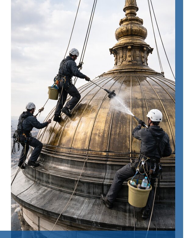 Мойка куполов и шпилей в Зеленокумске от 8146 р. - заказать | ВЫСОТНИК-Злм