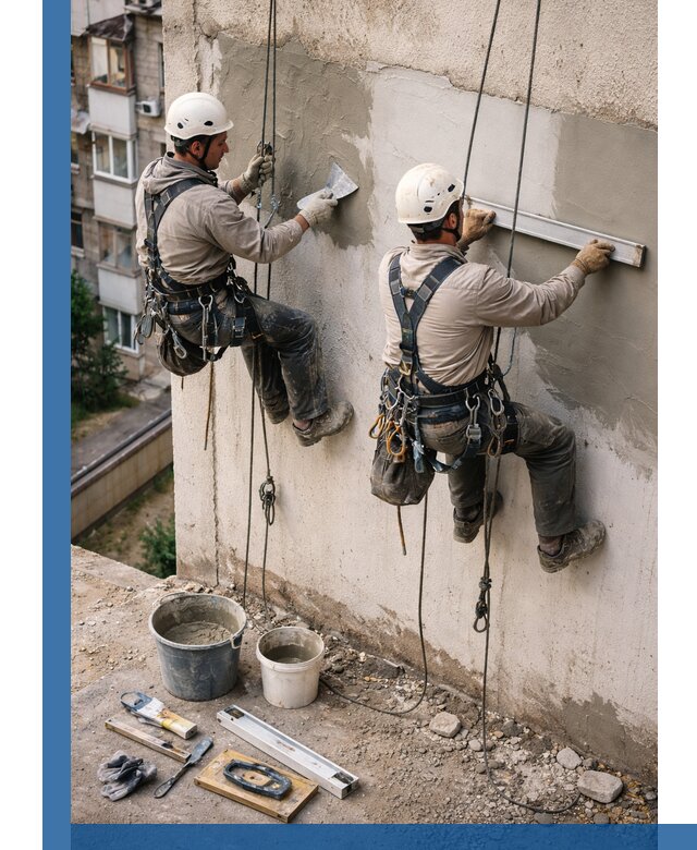 Комплексный ремонт штукатурного фасада с гарантией в Зеленокумске