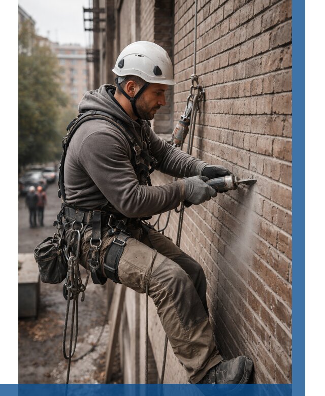 Расшивка кирпичных швов в Зеленокумске от 611 р. | ВЫСОТНИК-Злм