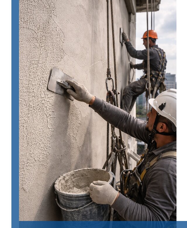 Декоративная штукатурка фасада с утеплением и защитой в Зеленокумске