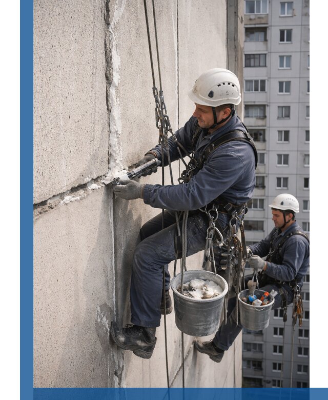 Утепление межпанельных швов в Зеленокумске профессионально и надежно