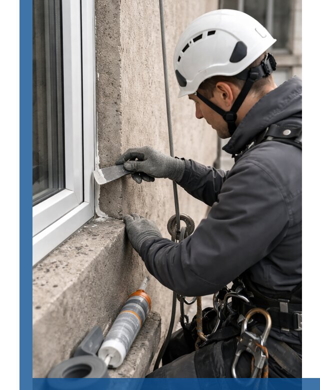 Герметизация монтажных швов окон в Зеленокумске с гарантией качества