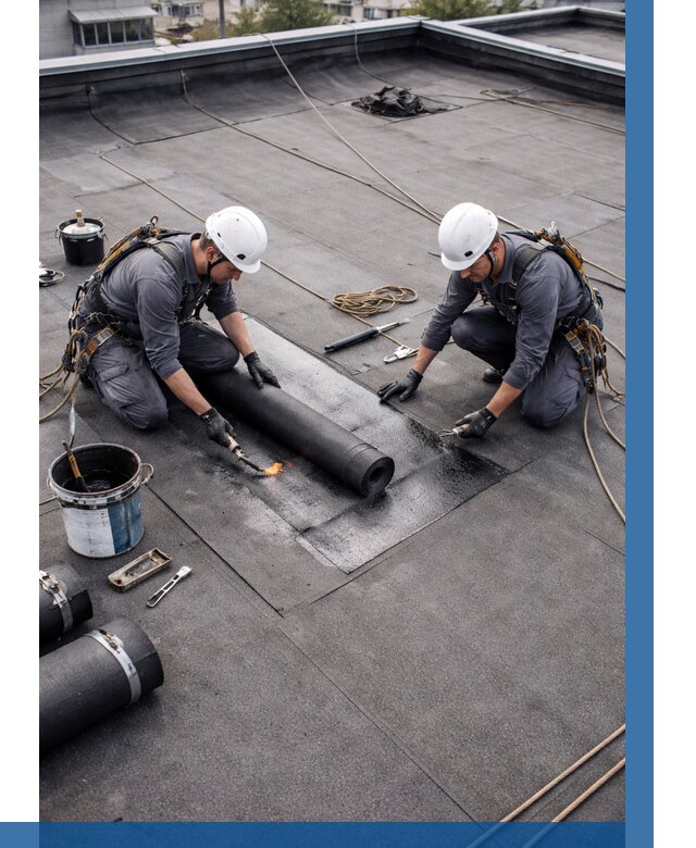 Ремонт мягкой кровли под ключ в Зеленокумске от 713 р. | ВЫСОТНИК-Злм