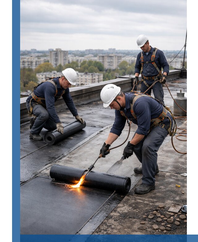 Ремонт наплавляемой кровли в Зеленокумске качественно и надежно