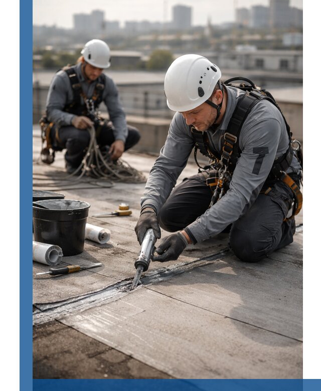 Аварийное и капитальное устранение протечек кровли в Зеленокумске