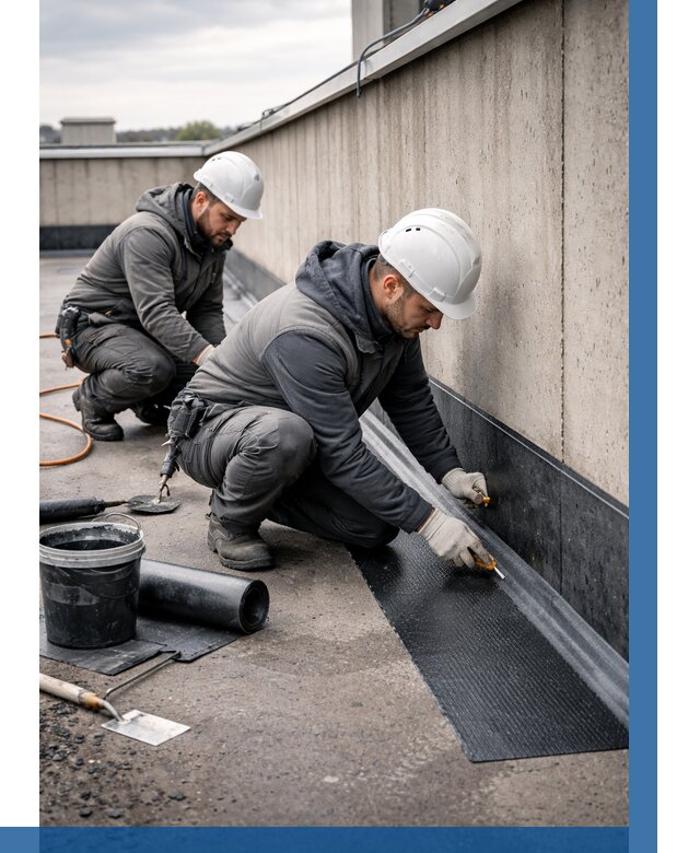 Гидроизоляция примыканий на кровле в Зеленокумске от 916 р. | ВЫСОТНИК-Злм