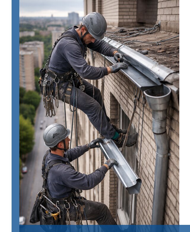 Ремонт водосточных желобов в Зеленокумске, быстро и качественно