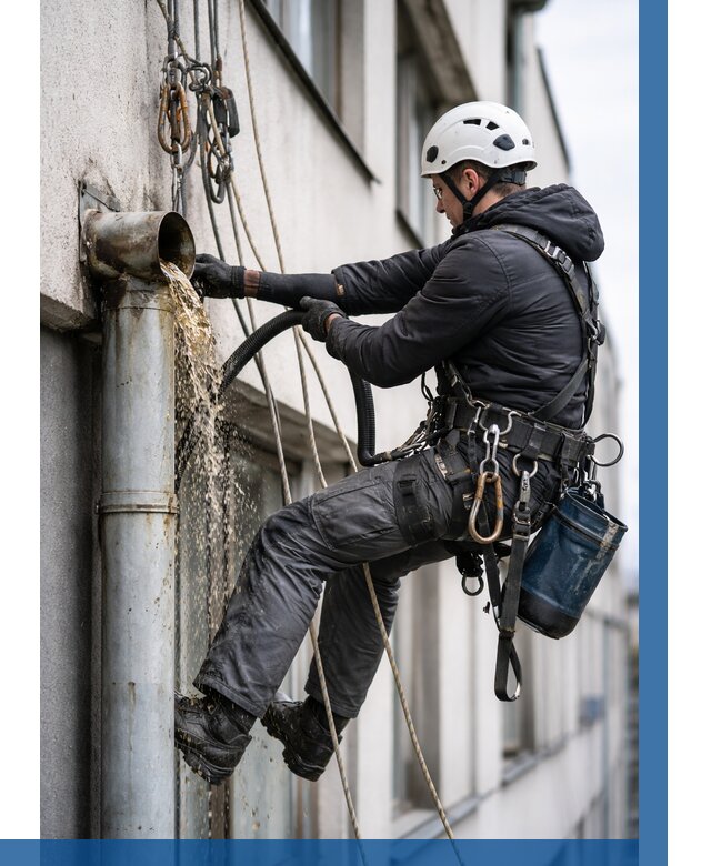 Прочистка водосточных труб в Зеленокумске от 3564 р. | ВЫСОТНИК-Злм