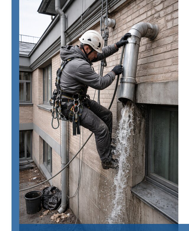 Профессиональная прочистка водосточных труб в Зеленокумске с гарантией