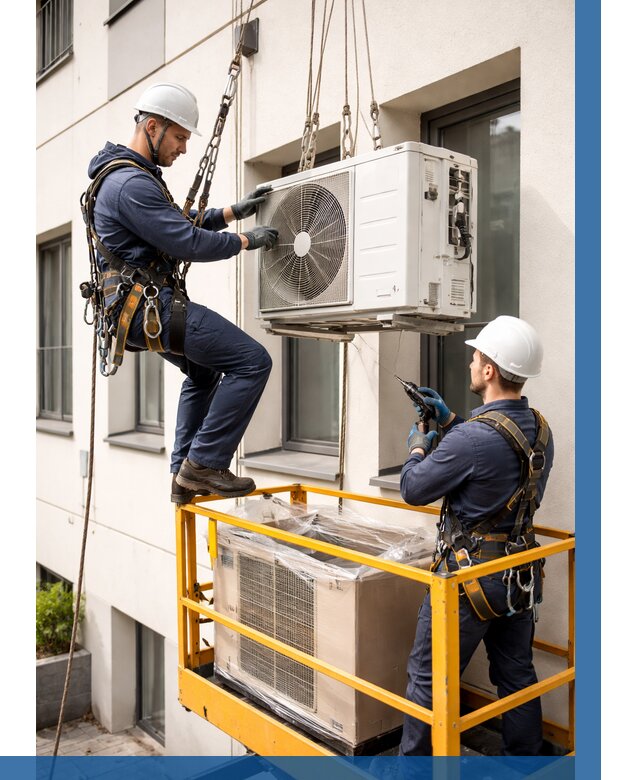 Демонтаж внешнего блока кондиционера в Зеленокумске от 3564 р. | ВЫСОТНИК-Злм