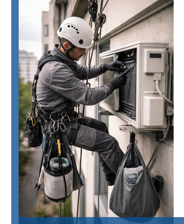 Обслуживание внешнего блока кондиционера в Зеленокумске профессионально