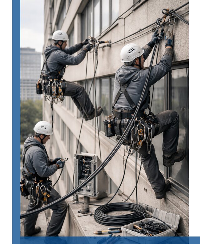 Прокладка оптоволоконного кабеля в Зеленокумске под ключ с тестированием