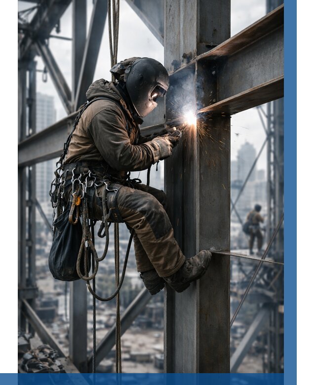 Высотные сварочные работы в Зеленокумске от 3564 р. | ВЫСОТНИК-Злм