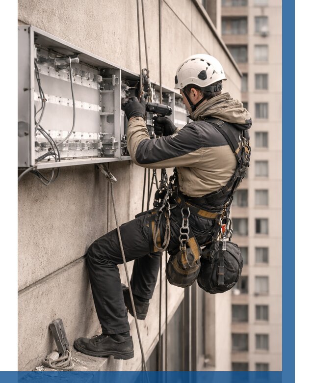 Ремонт вывески на высоте в Зеленокумске от 4582 р. | ВЫСОТНИК-Злм