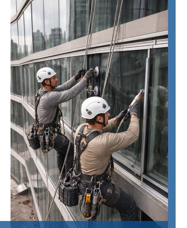 Радиусное остекление фасада в Зеленокумске от 12218 р. | ВЫСОТНИК-Злм