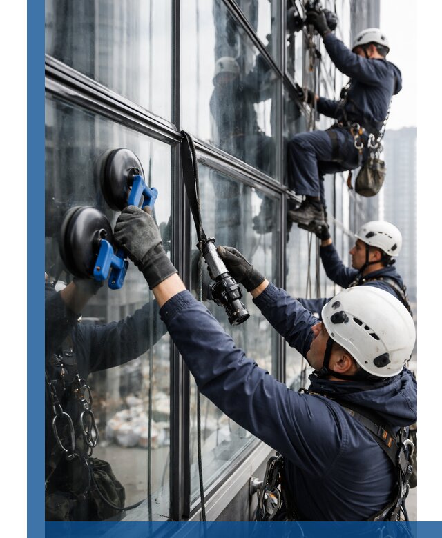 Радиусное остекление фасадов под ключ в Зеленокумске с гарантиями