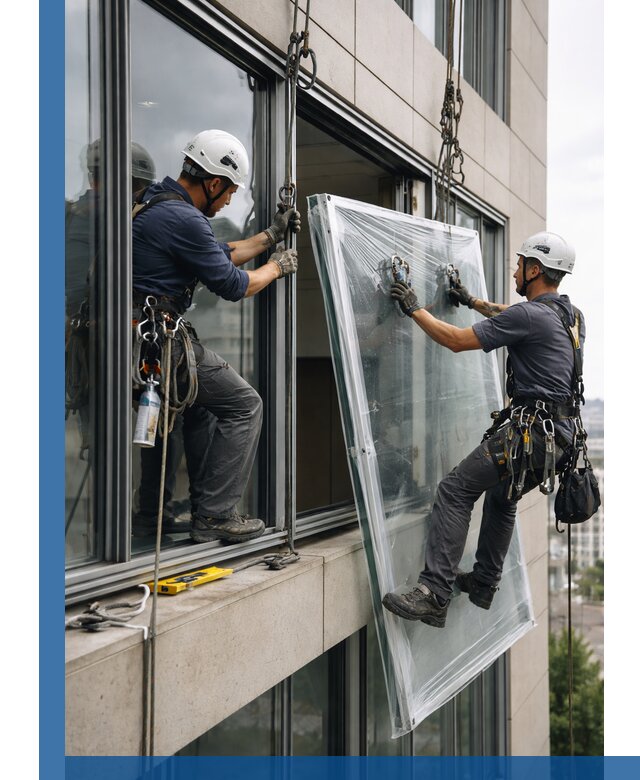 Профессиональная замена стекла в витраже в Зеленокумске с гарантией