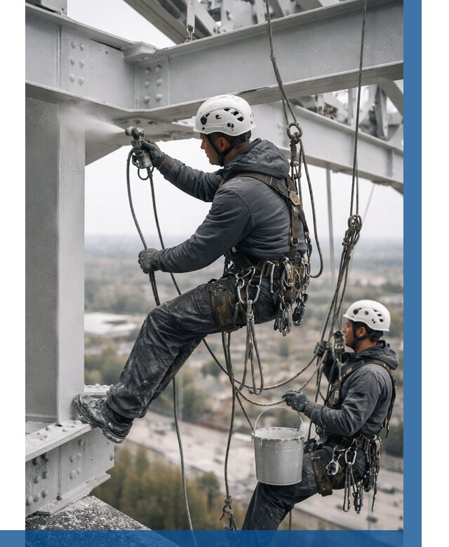 Покраска металлоконструкций на высоте в Зеленокумске 356 р |ВЫСОТНИК-Злм