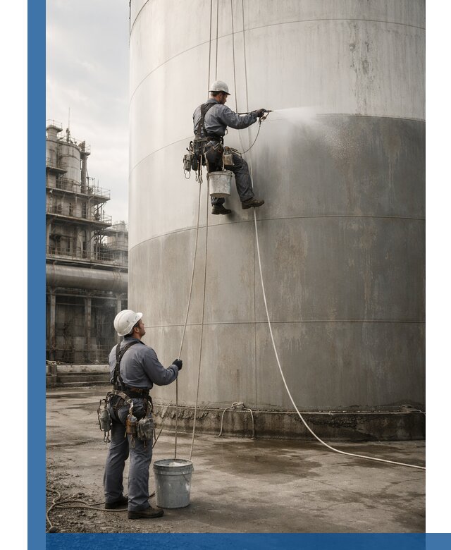 Покраска стальных резервуаров и емкостей в Зеленокумске профессионально