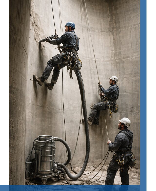 Зачистка силосов в Зеленокумске от 4582 р. Договор и смета ВЫСОТНИК-Злм