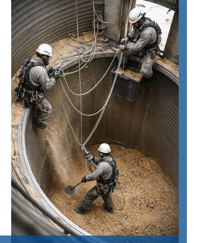 Чистка зерновых бункеров в Зеленокумске от 12218 р. | ВЫСОТНИК-Злм