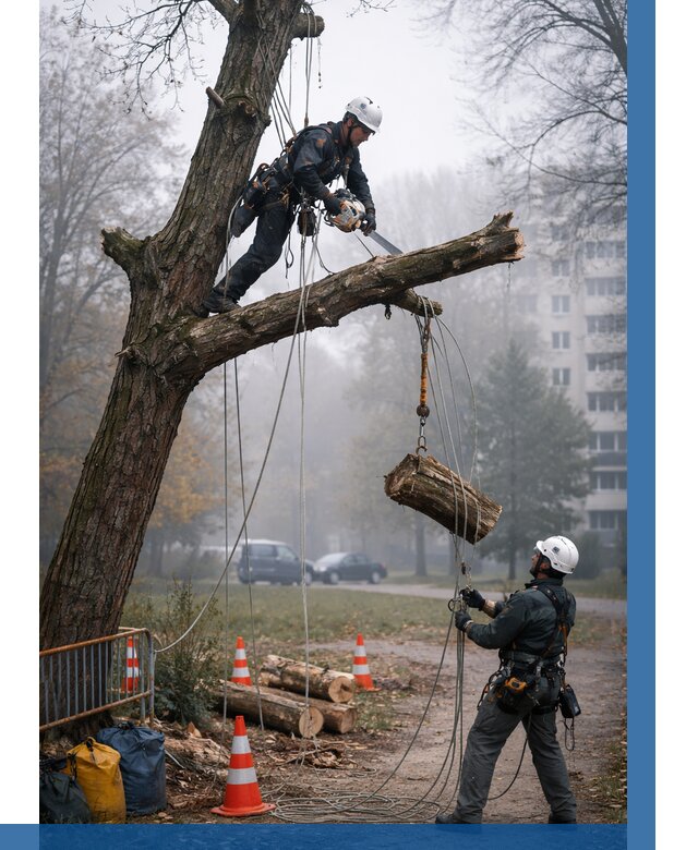 Удаление аварийных деревьев в Зеленокумске от 15273 р. | ВЫСОТНИК-Злм